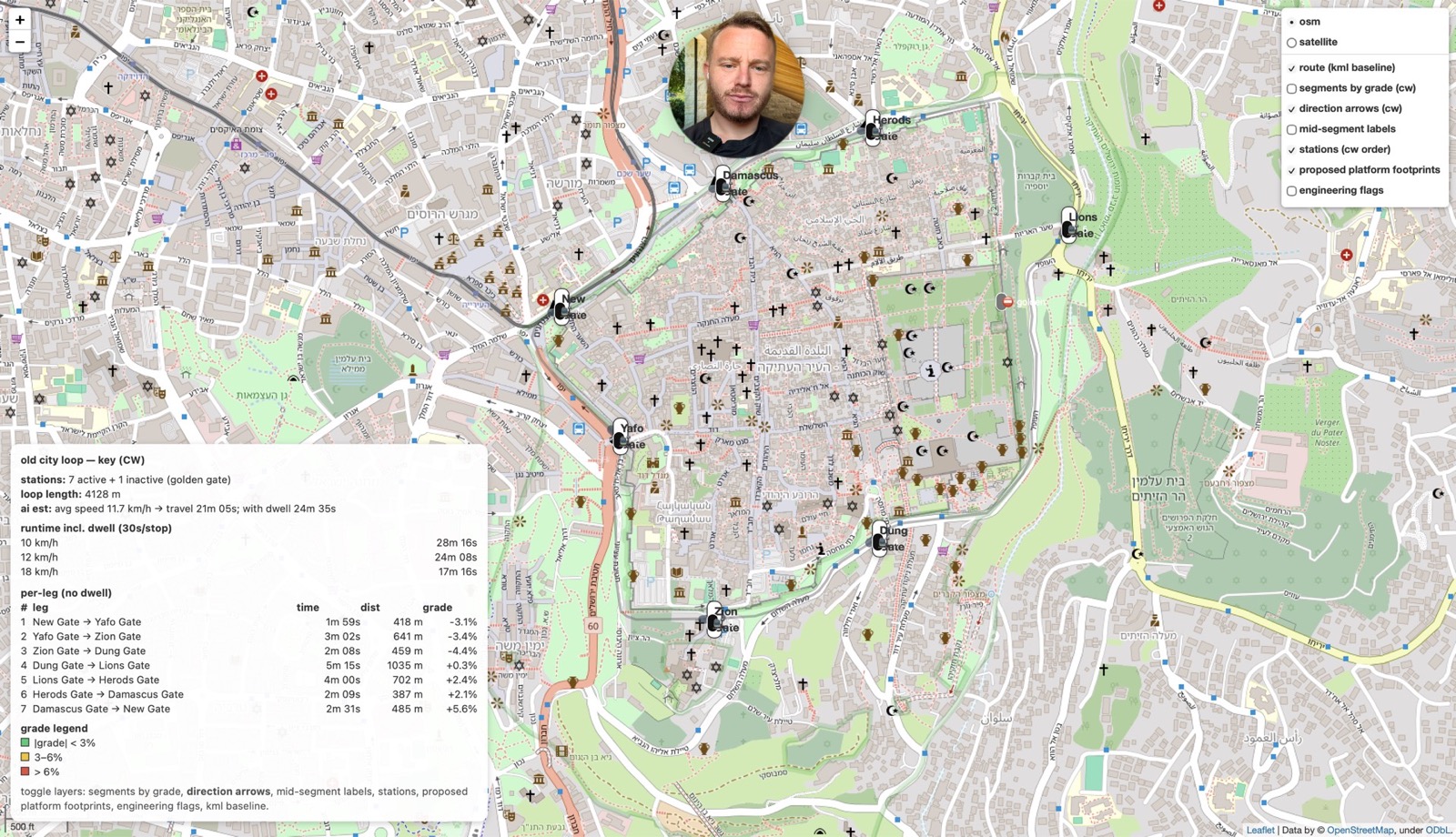 Jerusalem Shelters Map visual